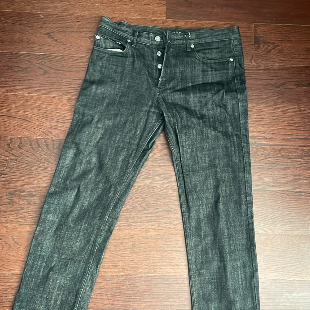 APC new standard jeans black wash
